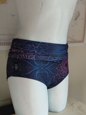 Bad Kitty Empire High Waist Shorts Dark Mandala